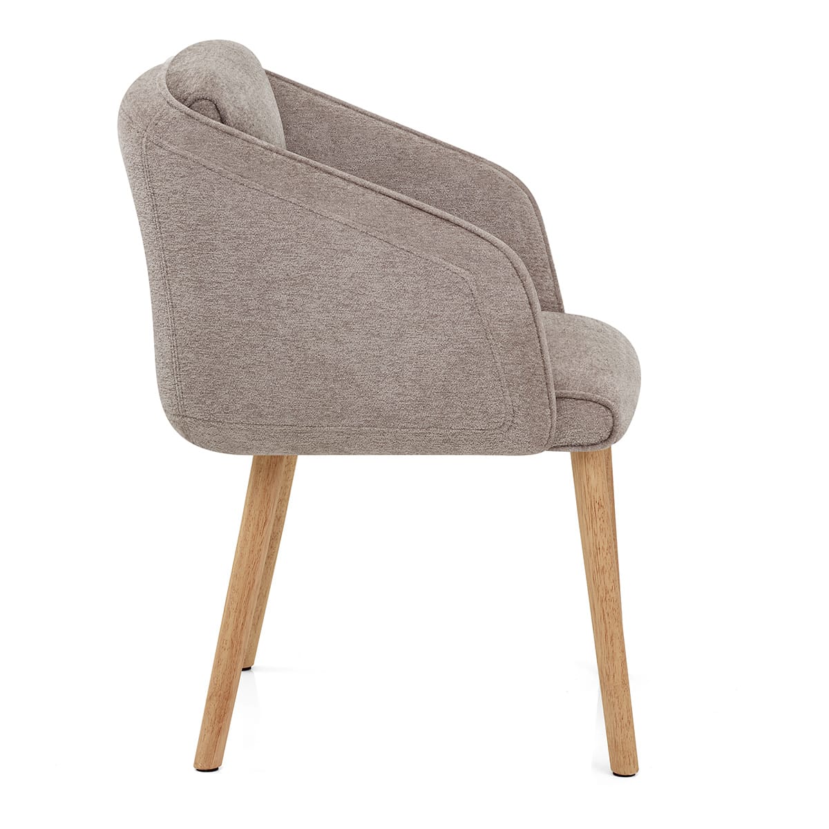 Silla Tela Madera - Asti Marrón