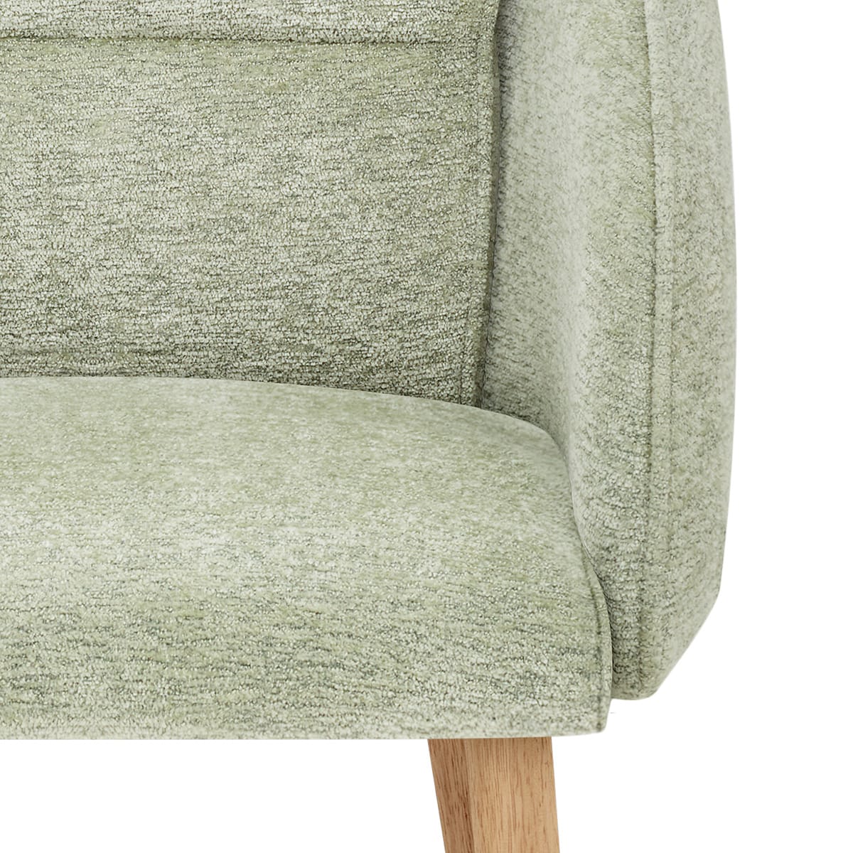 Silla Tela Madera - Asti Verde