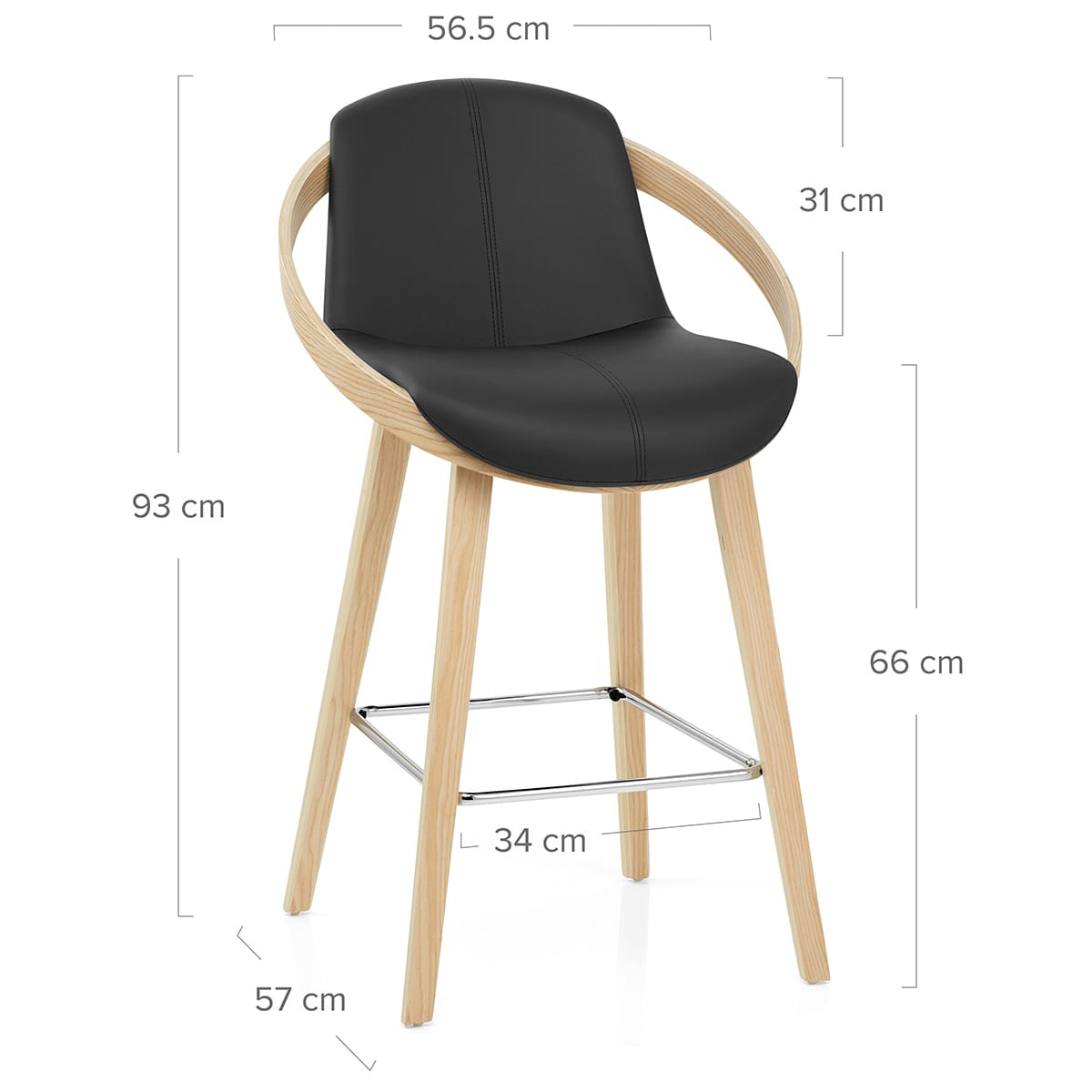Atom Oak BS PU Negro