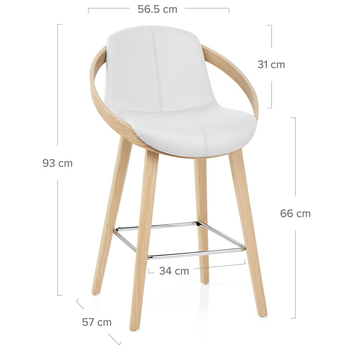 Atom Oak BS PU Blanco