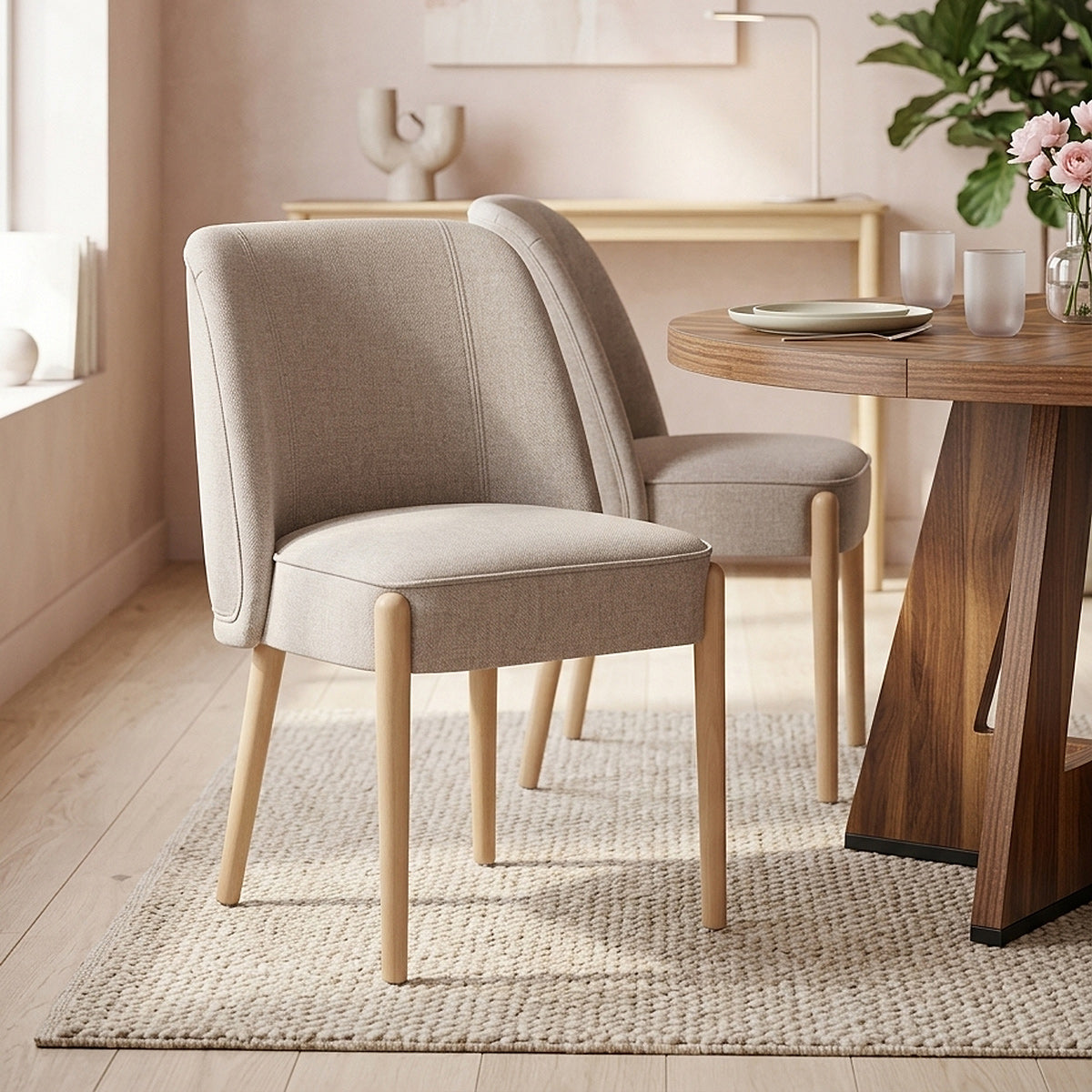 Silla Tela - Avon Gris Pardo