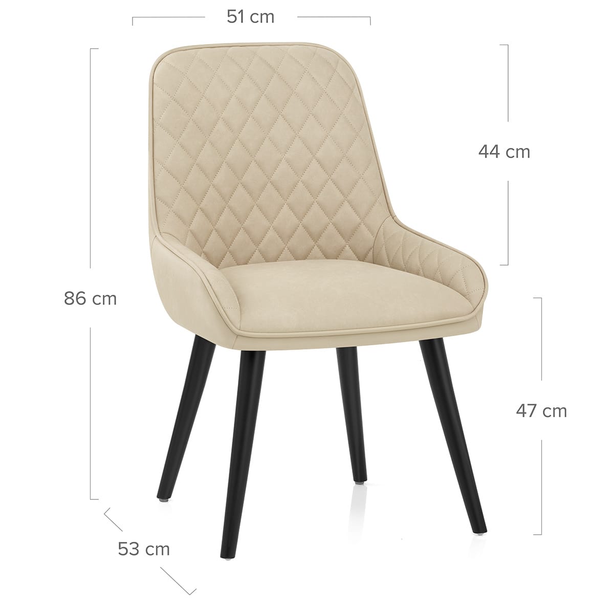 Silla Sintético - Azure Crema