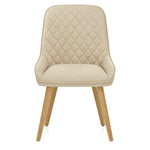 Silla Sintético Roble - Azure Crema