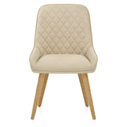 Silla Sintético Roble - Azure Crema