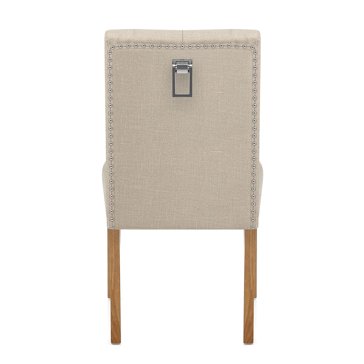 Silla Tela Roble - Barrington Crema