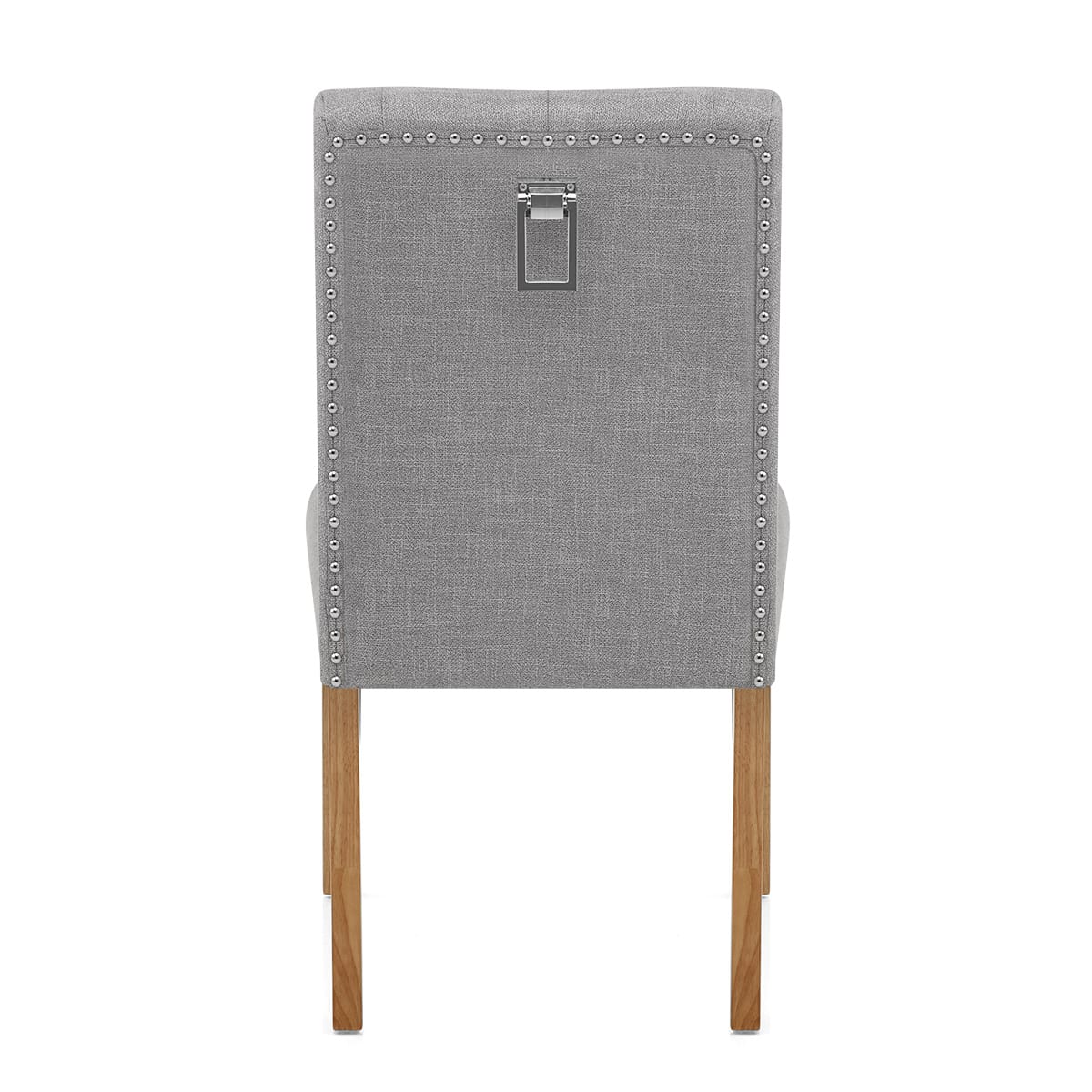 Silla Tela Roble - Barrington Gris