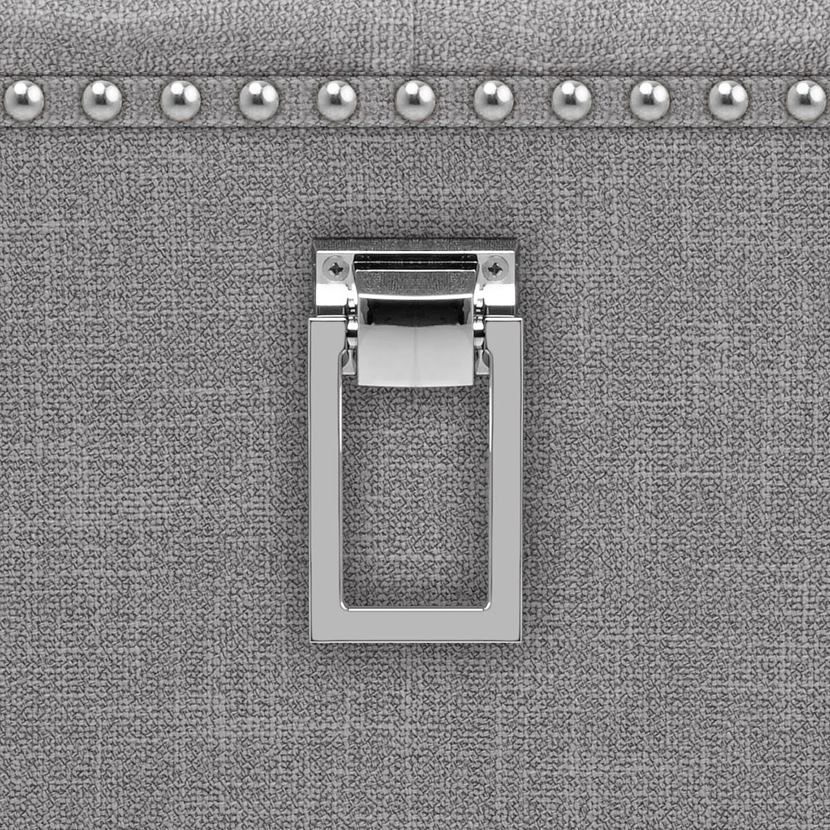 Silla Tela Roble - Barrington Gris