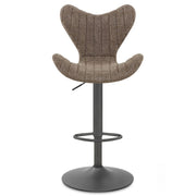 Taburete Tela - BB Swivel Marrón