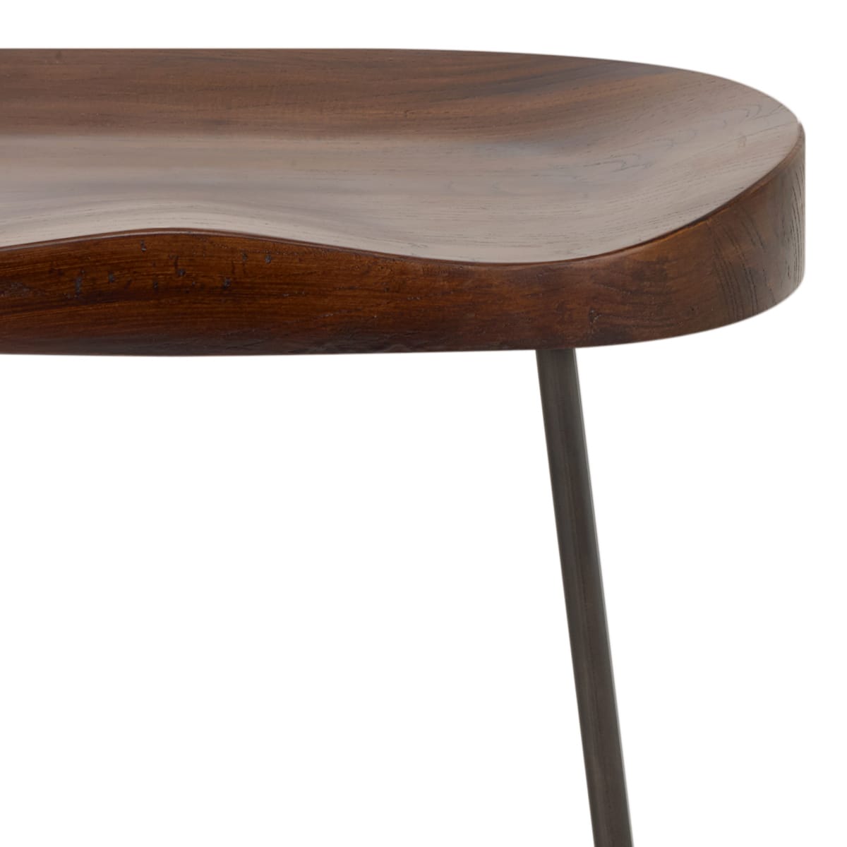 Taburete Madera Oscura - Bloc Madera
