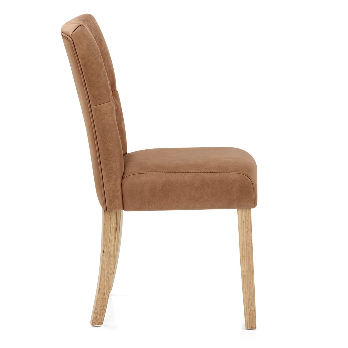 Silla Polipiel Madera - Bradbury Marrón Antiguo