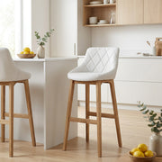 Taburete Madera - Breeze Blanco