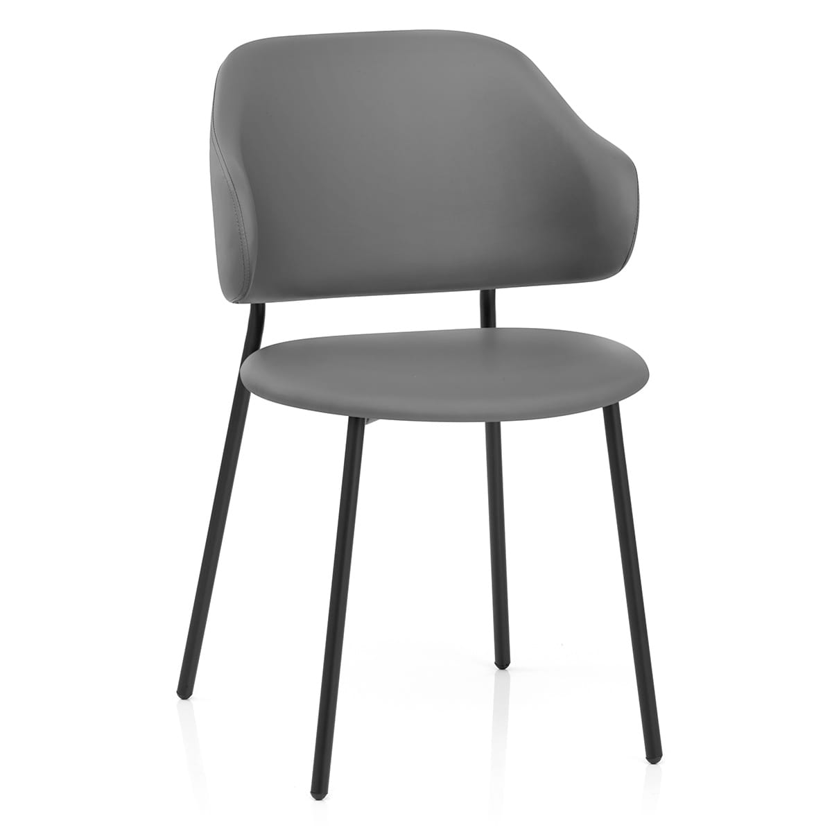 Silla Sintético - Brodie Gris