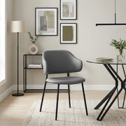 Silla Sintético - Brodie Gris