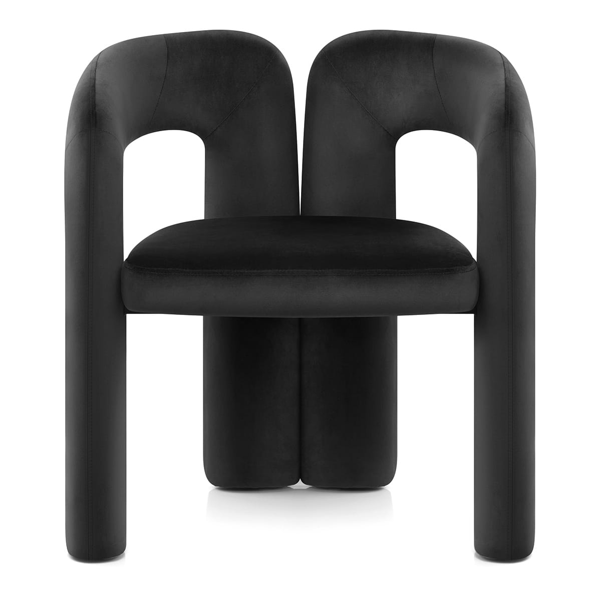 Silla Terciopelo - Bubble Negro