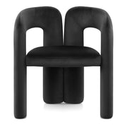Silla Terciopelo - Bubble Negro