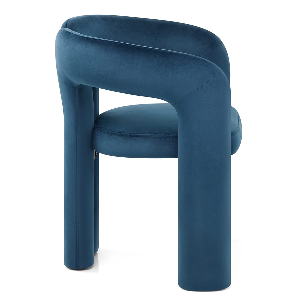 Silla Terciopelo - Bubble Azul