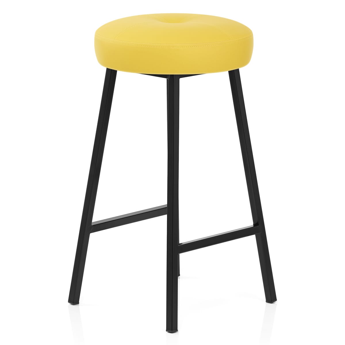 Banqueta Polipiel Satinado - Buzz Amarillo