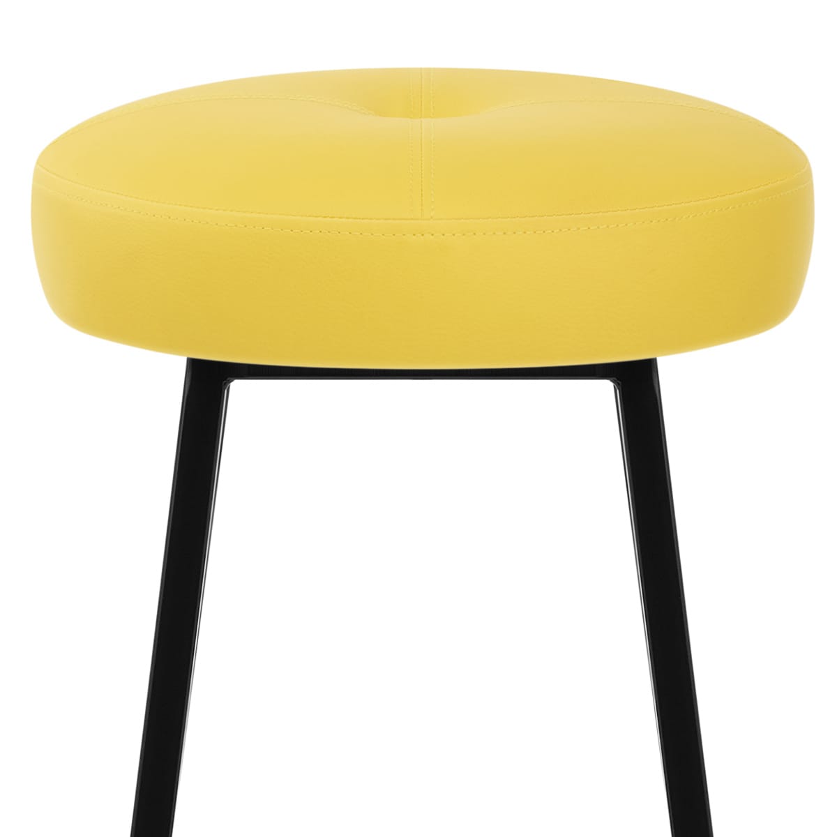 Banqueta Polipiel Satinado - Buzz Amarillo