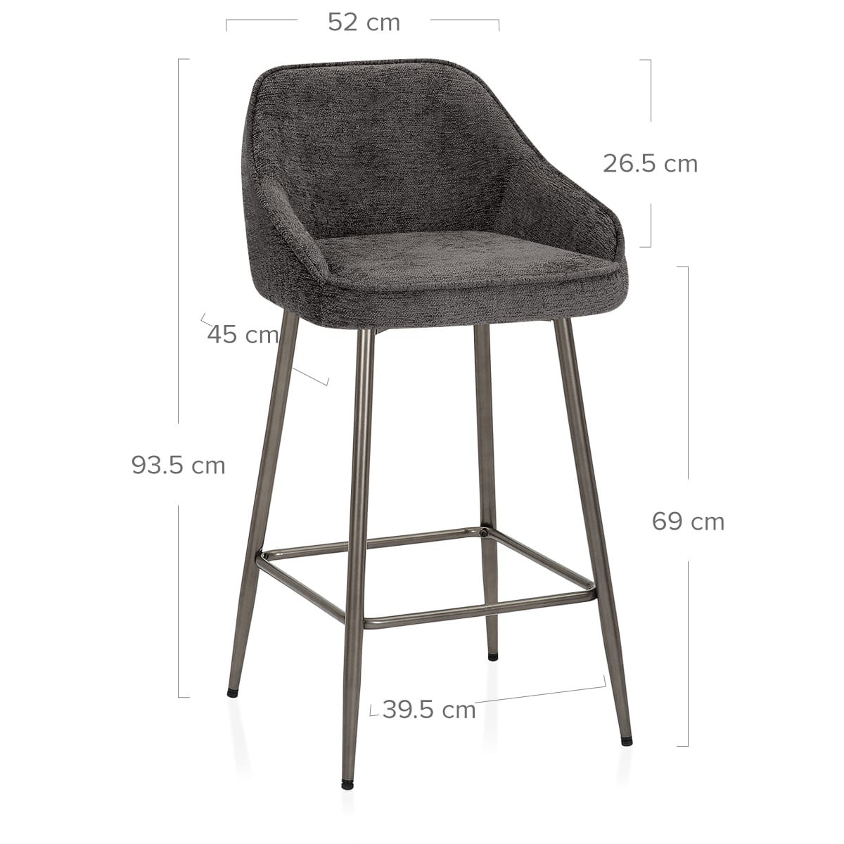 Cairns BS Fabric Gris Oscuro