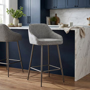 Taburete Tela - Cairns Gris