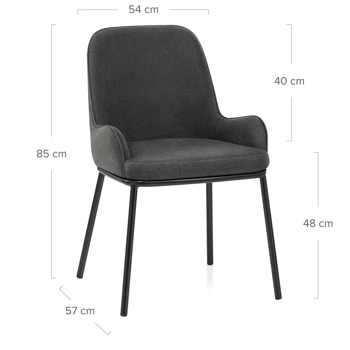 Cameo DC Fabric Gris Oscuro