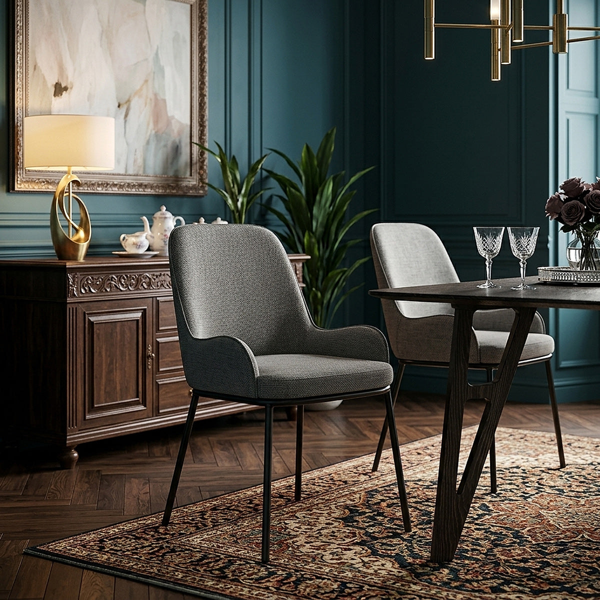 Cameo DC Fabric Gris Oscuro
