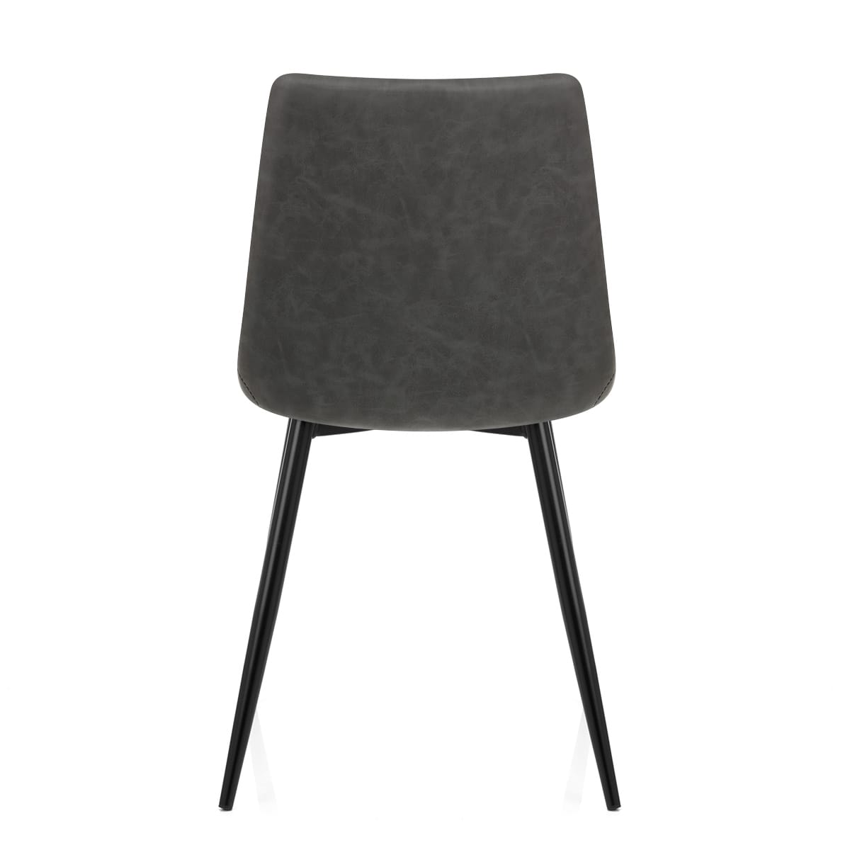 Silla Cuero Sintético Anticado - Camino Gris