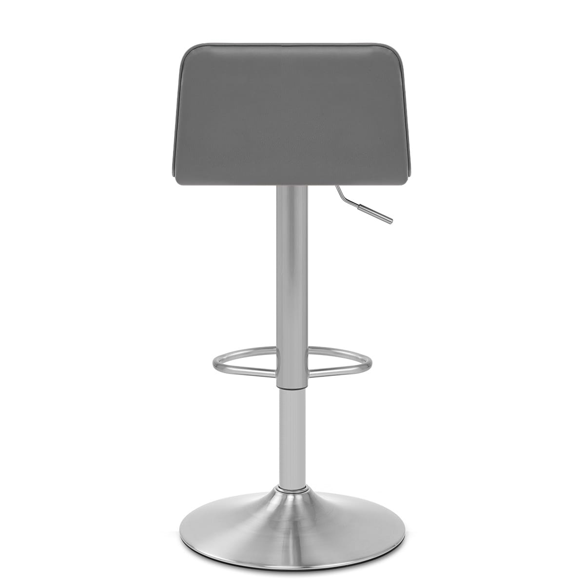 Taburete Polipiel Satinado - Cape Gris
