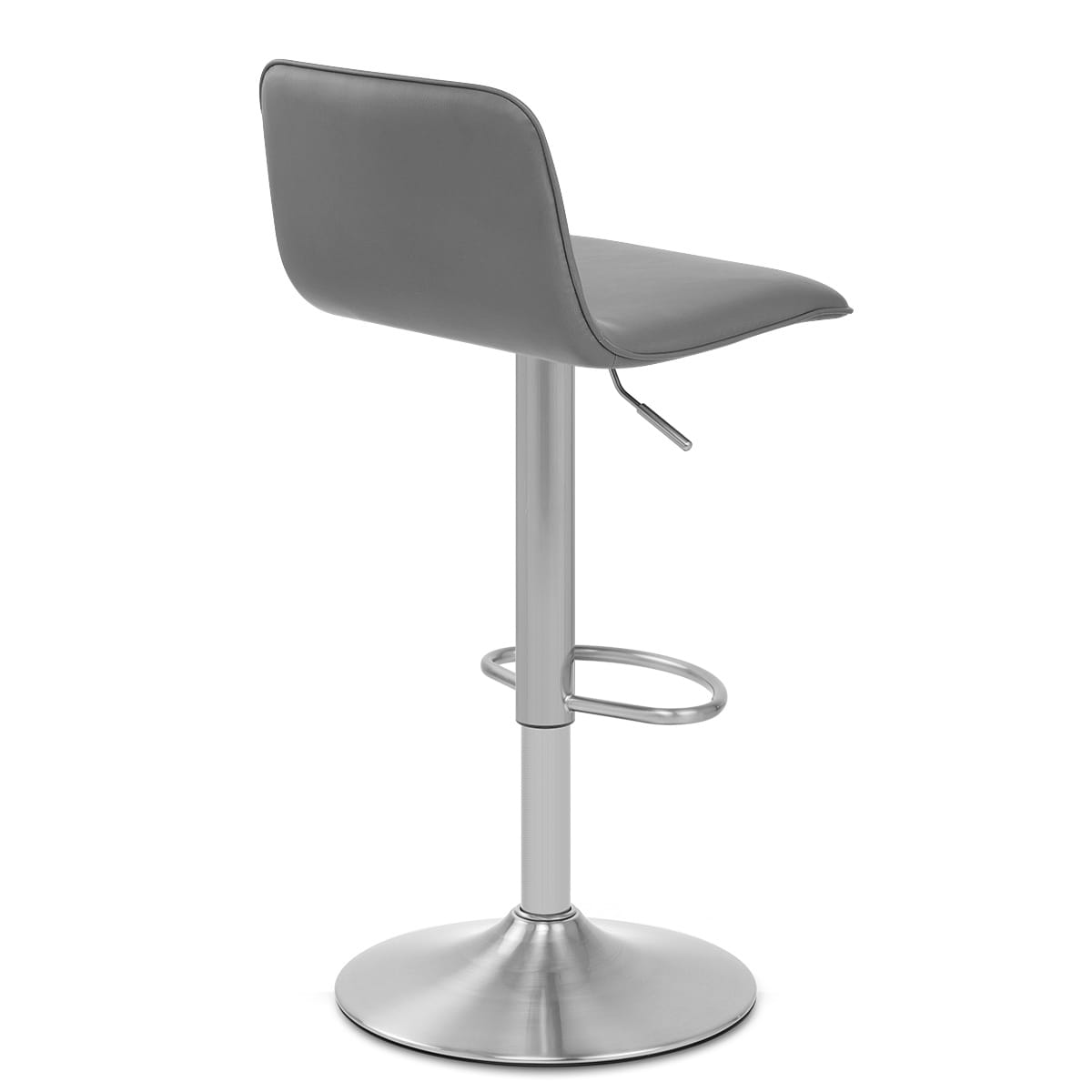 Taburete Polipiel Satinado - Cape Gris