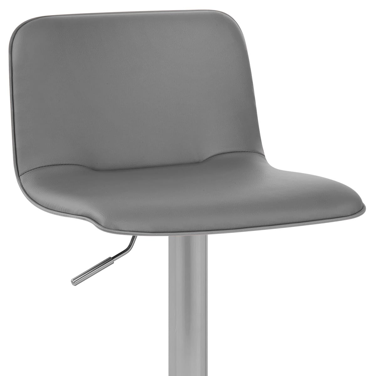 Taburete Polipiel Satinado - Cape Gris