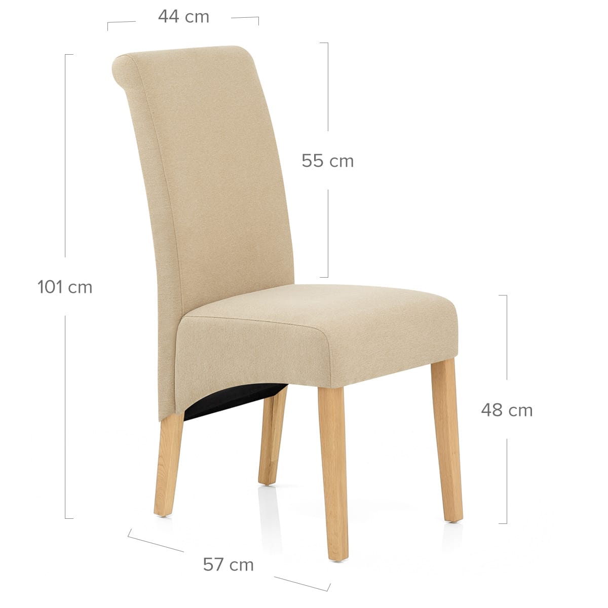 Silla Tela Madera - Carlo Crema