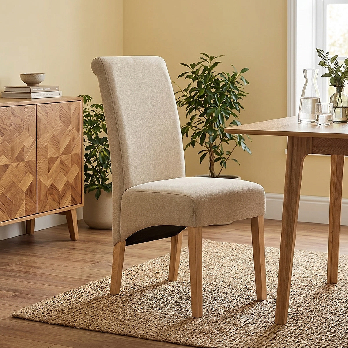 Silla Tela Madera - Carlo Crema
