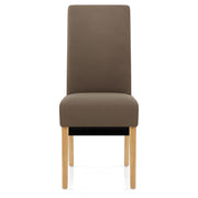 Silla Tela Madera - Carlo Marrón