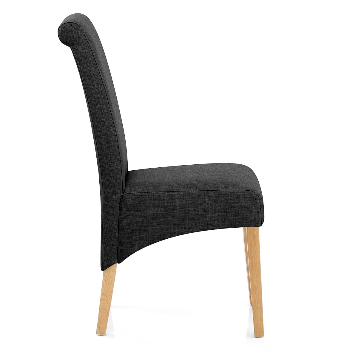 Silla Tela Roble - Carlo Gris Gris