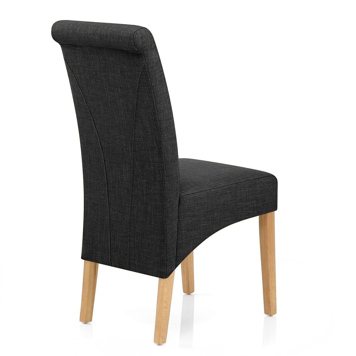 Silla Tela Roble - Carlo Gris Gris