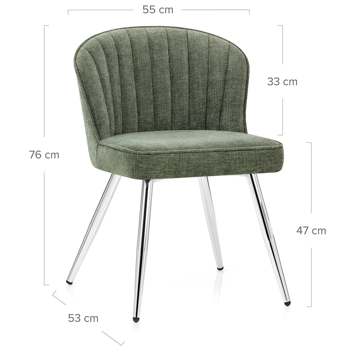 Silla Tela - Chase Crema