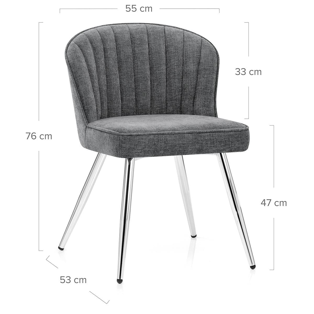 Silla Tela - Chase Azul