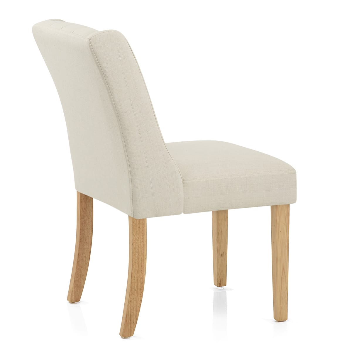 Silla Tela Roble - Chatsworth Crema