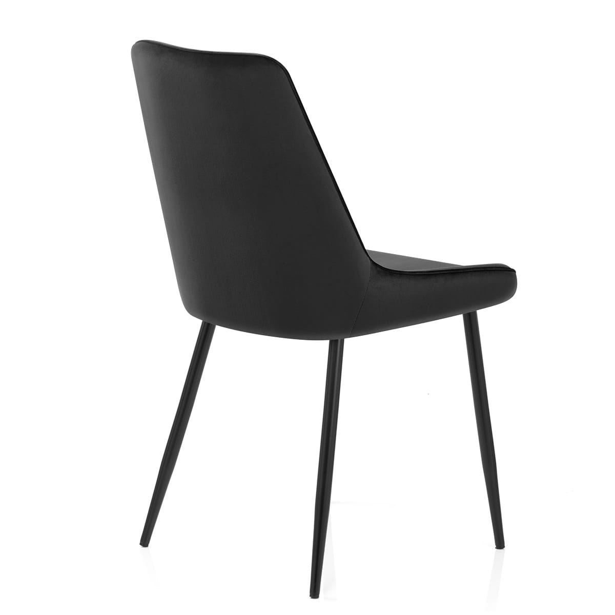 Silla Terciopelo - Chevy Negro