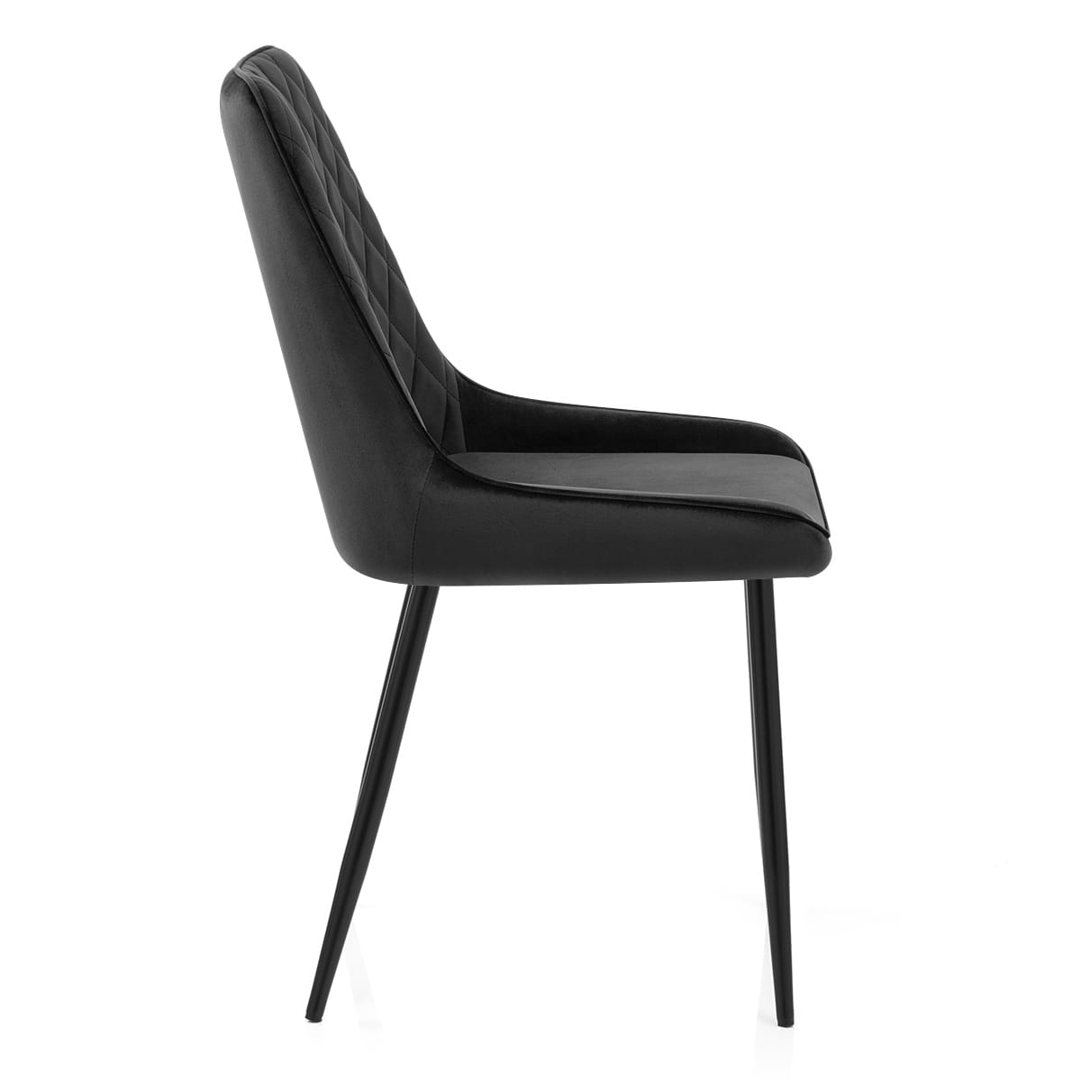 Silla Terciopelo - Chevy Negro