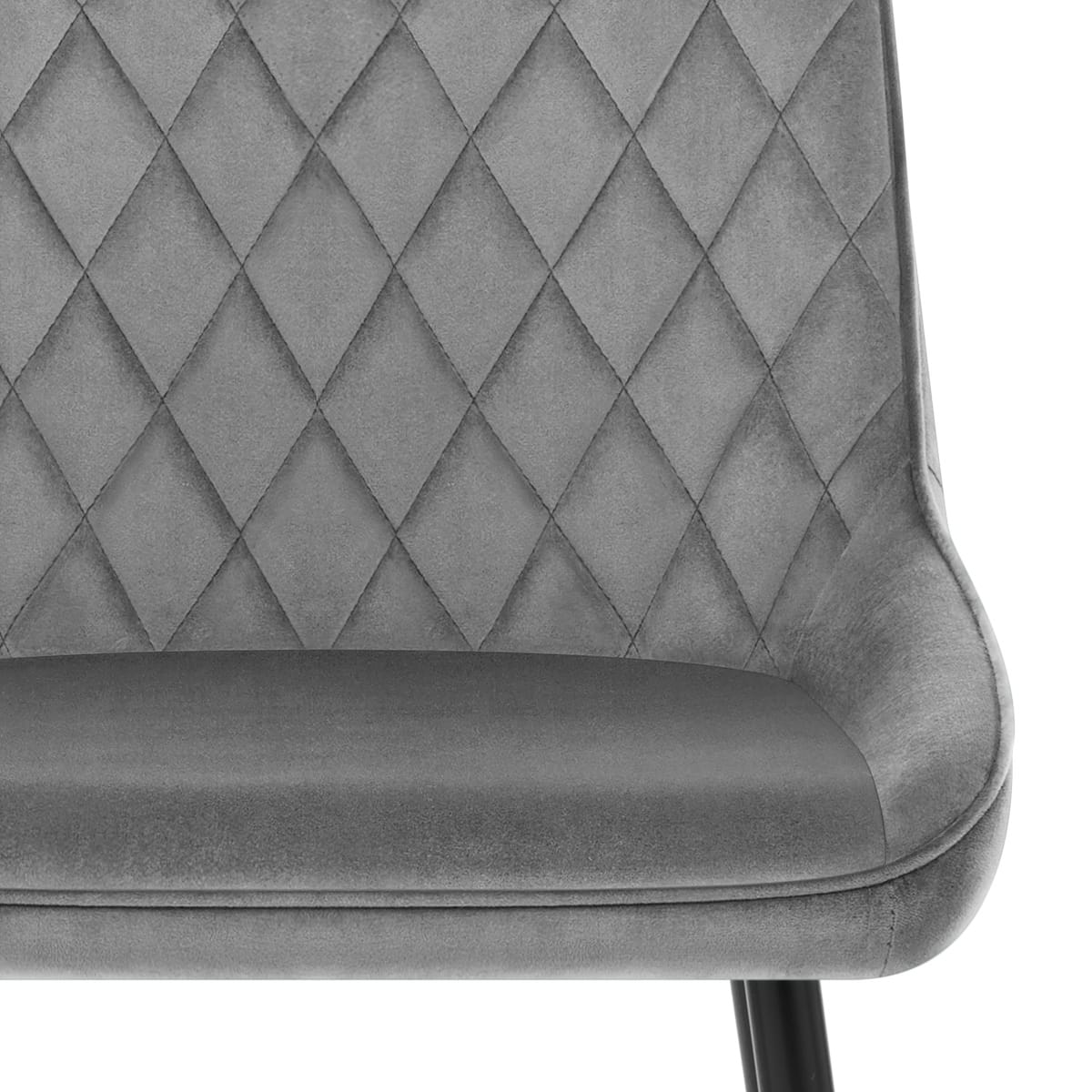 Silla Terciopelo - Chevy Gris