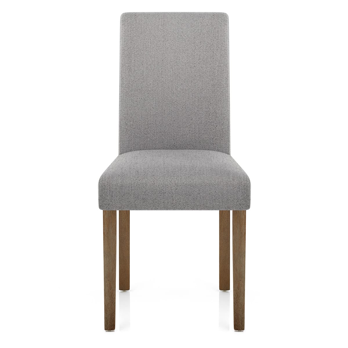 Silla Tela Madera - Chicago Gris
