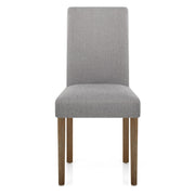 Silla Tela Madera - Chicago Gris