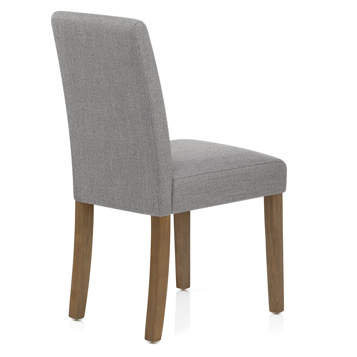 Silla Tela Madera - Chicago Gris