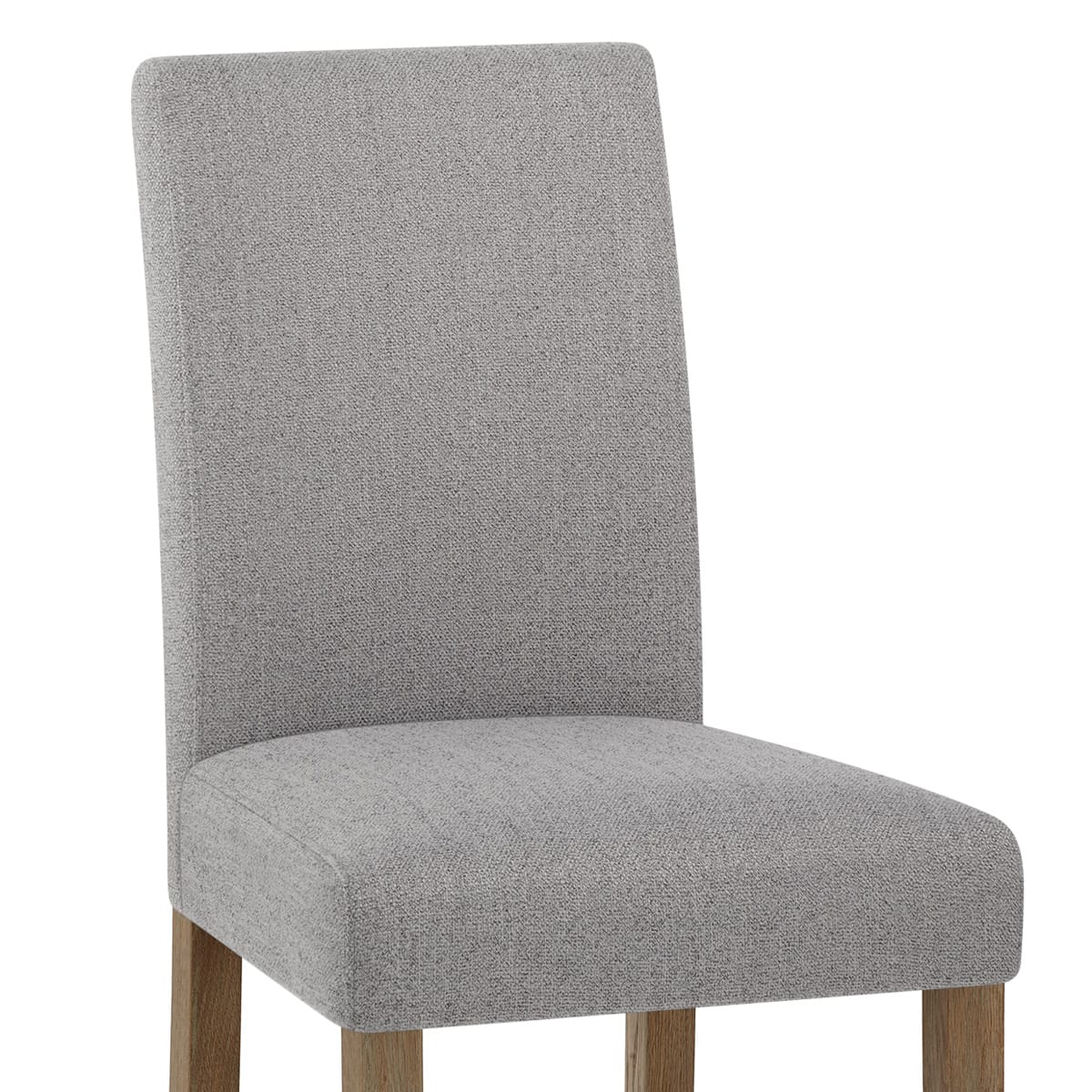 Silla Tela Madera - Chicago Gris