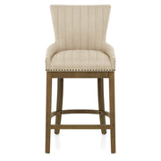 Taburete Polipiel Madera - Chiltern Crema