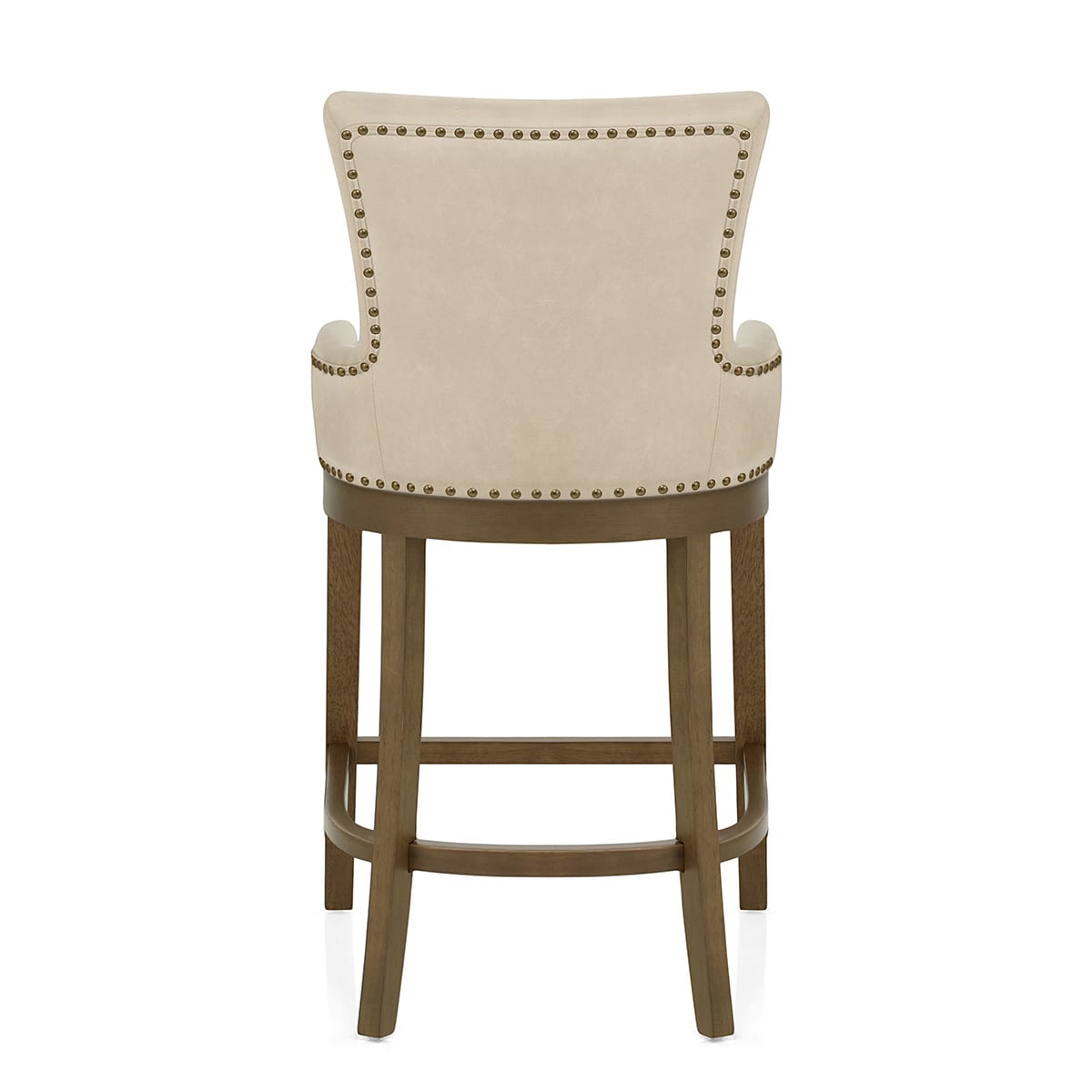 Taburete Polipiel Madera - Chiltern Crema