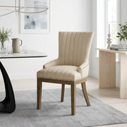 Silla Polipiel Roble - Chiltern Crema