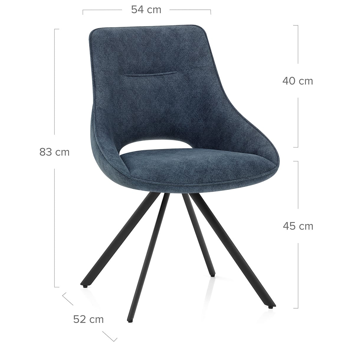 Silla Tela - Cloud Azul