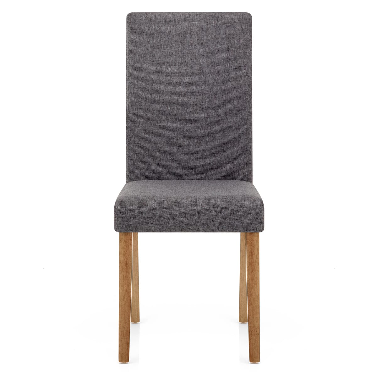 Silla Tela Madera - Columbus Gris